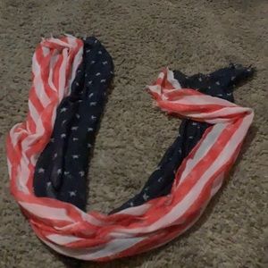 Cute American flag scarf!! Or wrap
